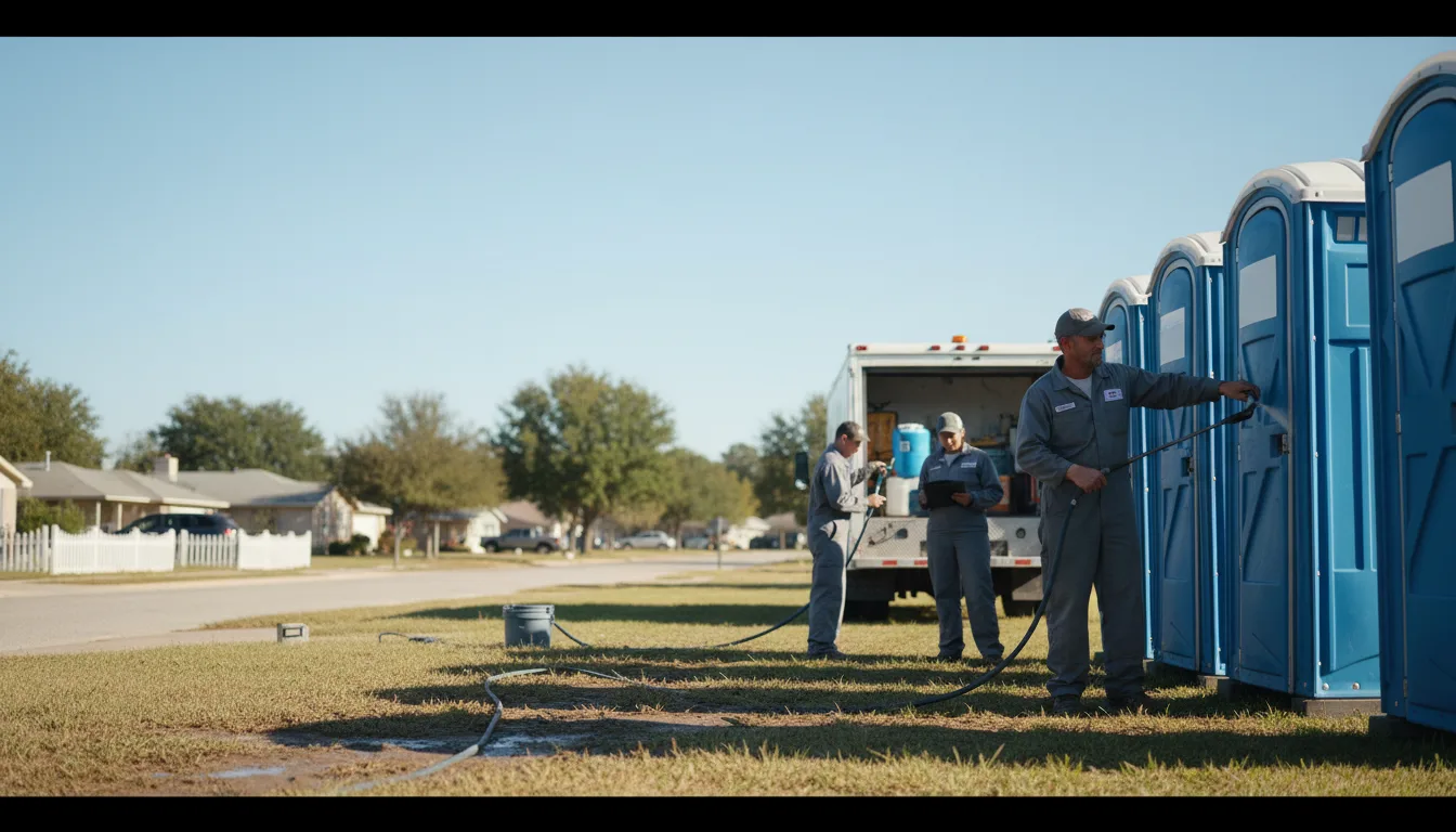 Long-Term Portable Toilet Rental in Grundy Center, IA near me